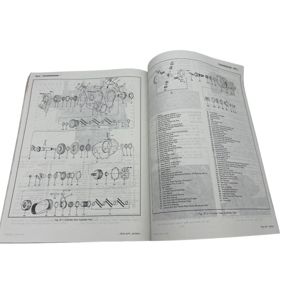 1975 Chevrolet Light Duty Truck Service & Overhaul Manual Supplement ST 330-75 - Picture 9 of 9